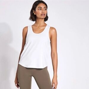 Girlfriend Collective Reset Relaxed Tank Top White Size XS